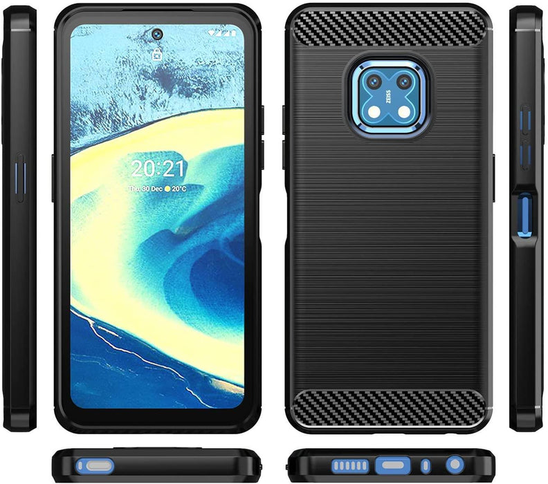 For Nokia XR20 Armour Shockproof Gel Case Silicone Cover Case Thin