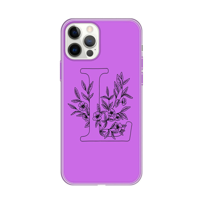 Personalised Case Silicone Gel Ultra Slim for All Apple Mobiles - FLO417