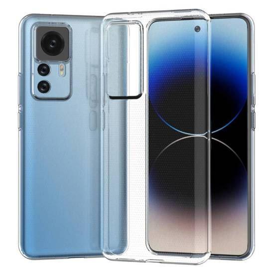 Xiaomi 12T  Xiaomi 12T Pro Silicone Gel Ultra Slim Case Clear
