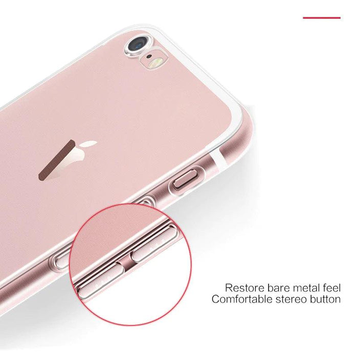 Apple iPhone 7 / 8 Plus Silicone Gel Ultra Slim Case Clear