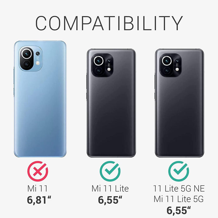 Xiaomi MI 11 Lite Silicone Gel Ultra Slim Case Clear