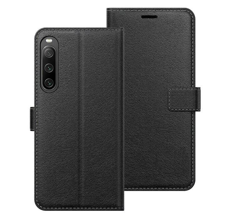 Xperia 10 IV Flip Folio Book Wallet Case
