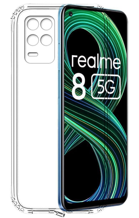 Realme 8 5G Silicone Gel Ultra Slim Case Clear