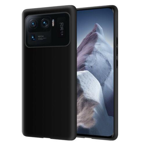 Black Gel Case Tough Shockproof Phone Case Gel Cover Skin for Xiaomi 11 ULTRA