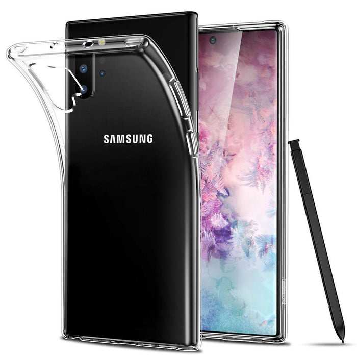 Samsung Galaxy Note 10+ Silicone Gel Ultra Slim Case Clear