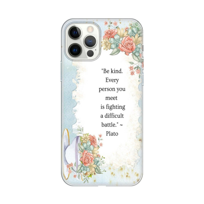 Personalised Case Silicone Gel Ultra Slim for All Apple Mobiles - FLO199