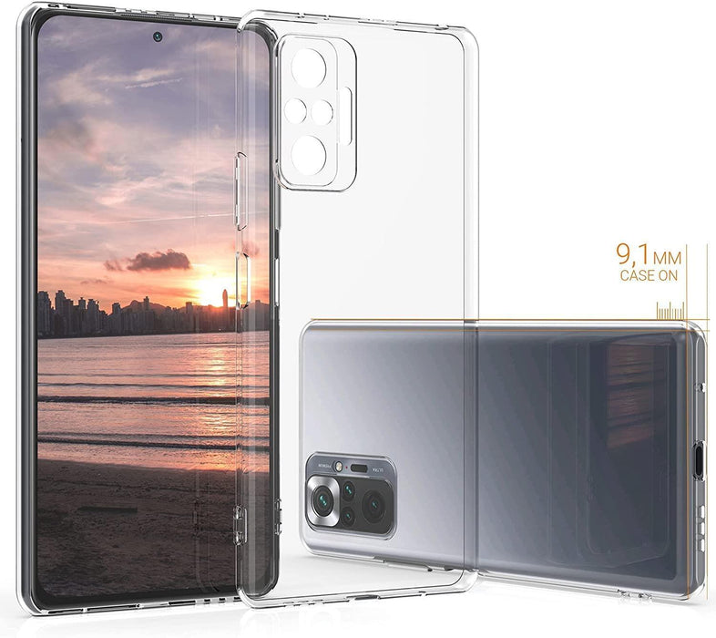 Xiaomi Redmi Note 10 Pro Silicone Gel Ultra Slim Case Clear