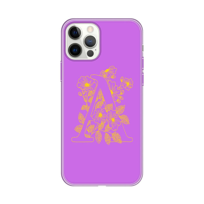 Personalised Case Silicone Gel Ultra Slim for All Apple Mobiles - FLO46