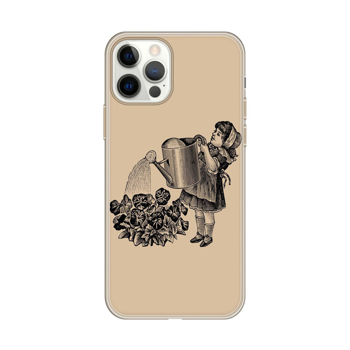 Personalised Case Silicone Gel Ultra Slim for All Apple Mobiles - FLO375