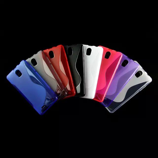 S-Gel Wave Tough Shockproof Phone Case Gel Cover Skin for LG K3