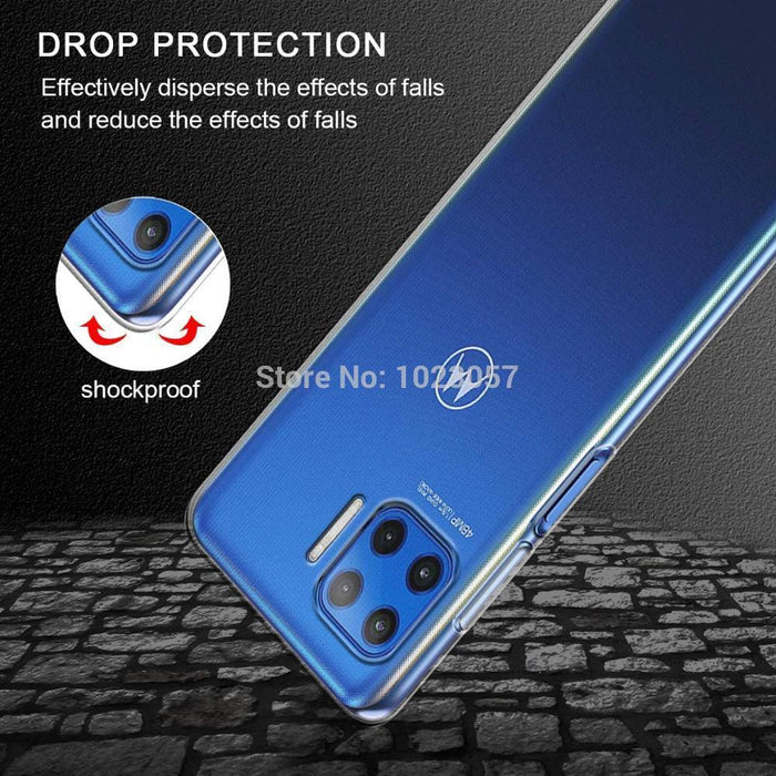 Motorola Moto G 5G Plus Silicone Gel Ultra Slim Case Clear