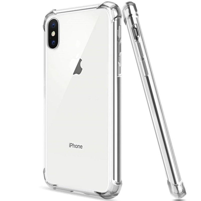 Shockproof Bumper Case Gel Cover for Apple iPhone XR - Clear
