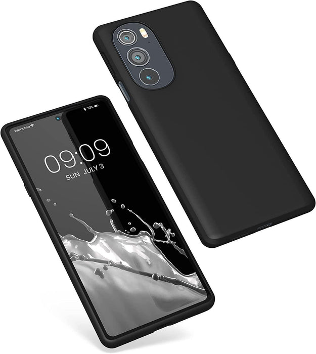 For Moto Edge 30 Black Gel Case Tough Shockproof Phone Case Gel Cover Skin
