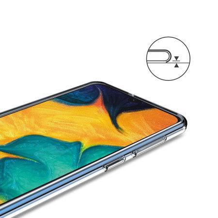Samsung Galaxy A20 / A30 Silicone Gel Ultra Slim Case Clear