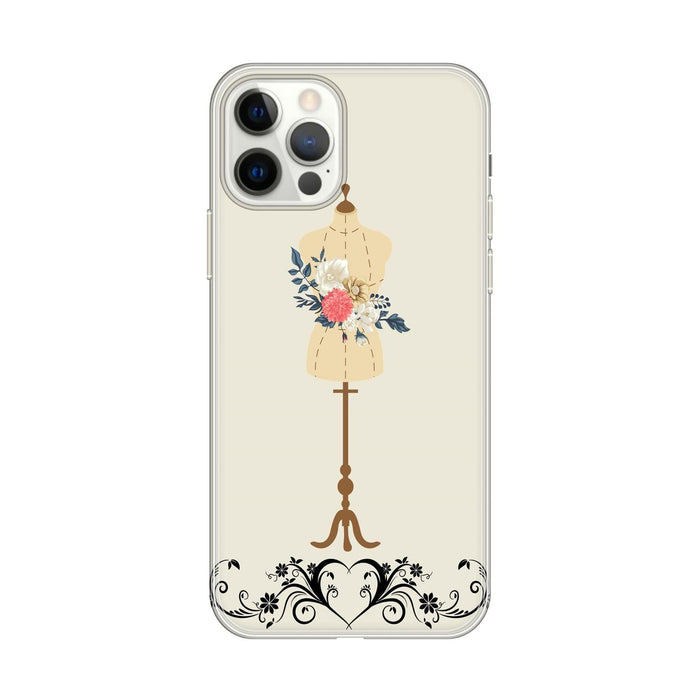 Personalised Case Silicone Gel Ultra Slim for All Apple Mobiles - FLO130