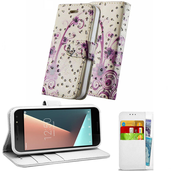 Sony Xperia M4 Aqua Flip Folio Book Wallet