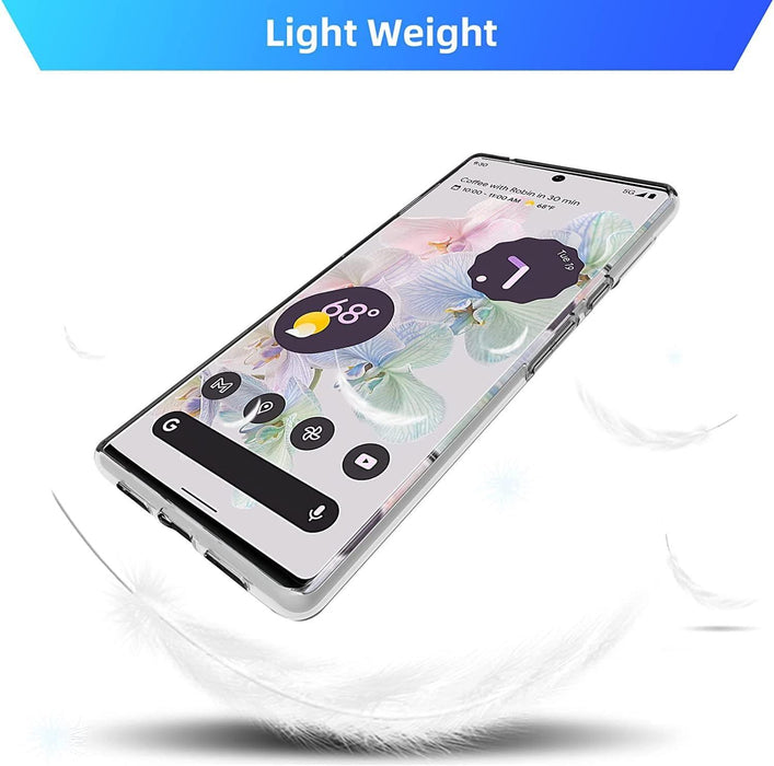 Google Pixel 6 Pro Silicone Gel Ultra Slim Case Clear