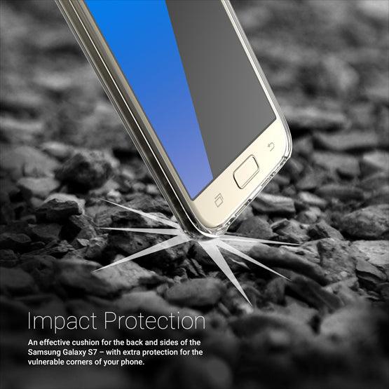 Samsung Galaxy S7 Edge Silicone Gel Ultra Slim Case Clear