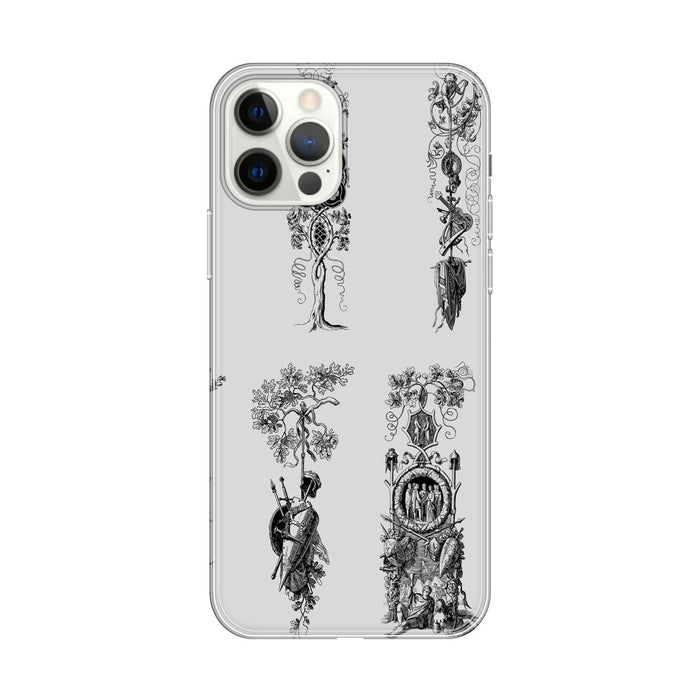 Personalised Case Silicone Gel Ultra Slim for All Apple Mobiles - FLO379