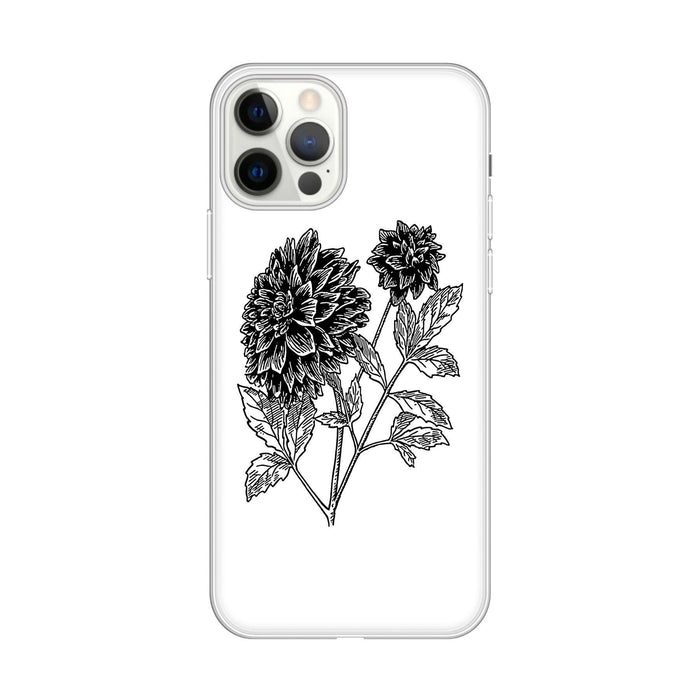 Personalised Case Silicone Gel Ultra Slim for All Apple Mobiles - FLO324