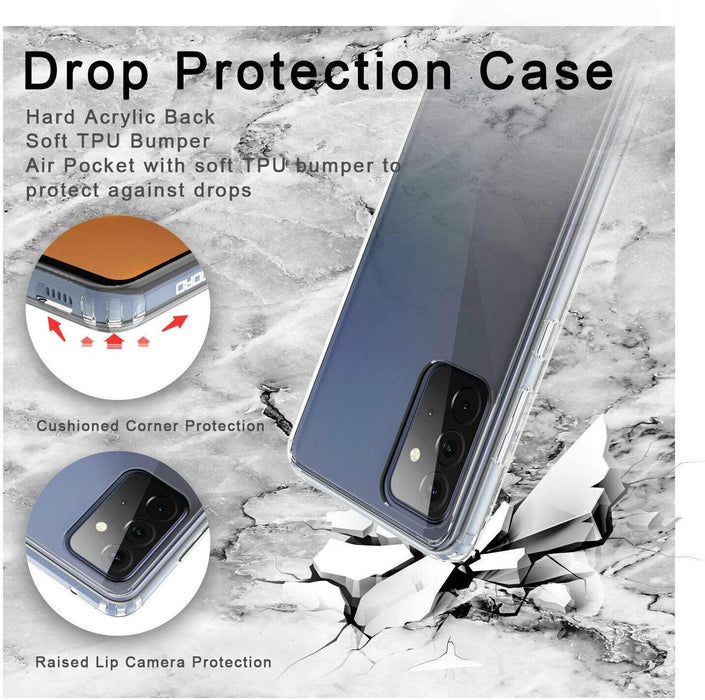 Samsung Galaxy A73 5G Silicone Gel Ultra Slim Case Clear