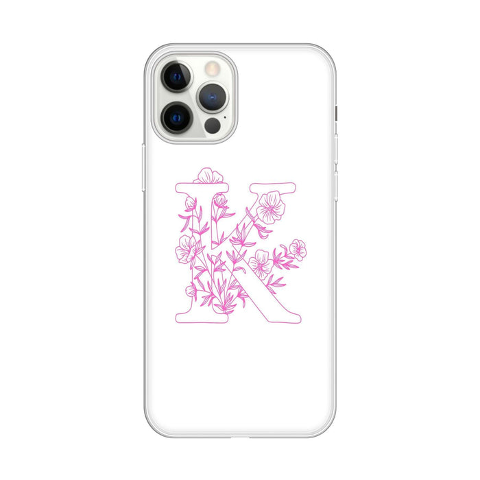 Personalised Case Silicone Gel Ultra Slim for All Apple Mobiles - FLO409