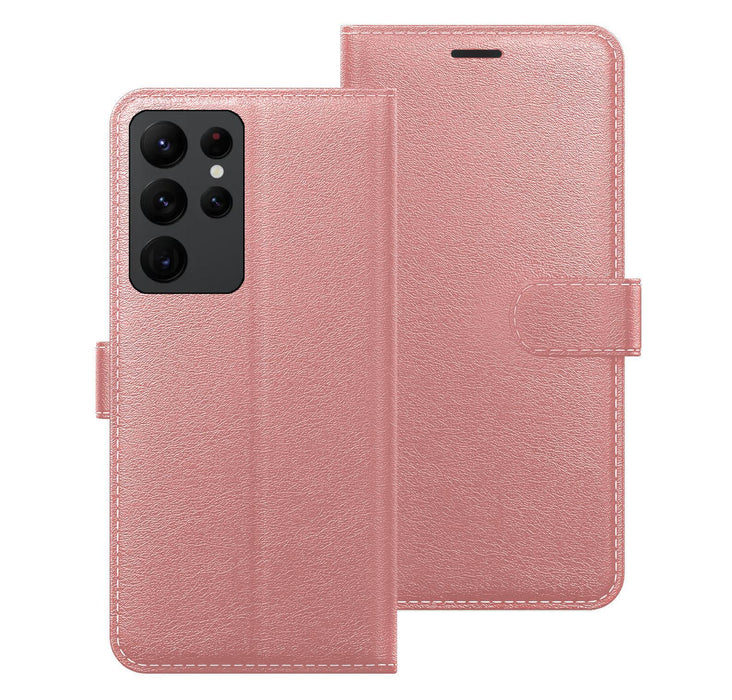 Samsung Galaxy S22 Ultra Flip Folio Book Wallet Case