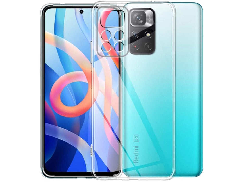 Xiaomi Redmi Note 11T 5G Silicone Gel Ultra Slim Case Clear