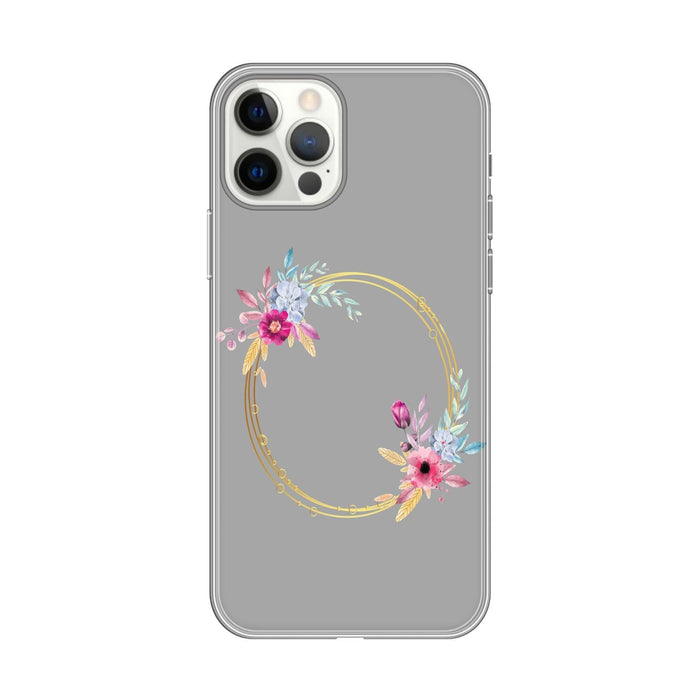 Personalised Case Silicone Gel Ultra Slim for All Apple Mobiles - FLO178