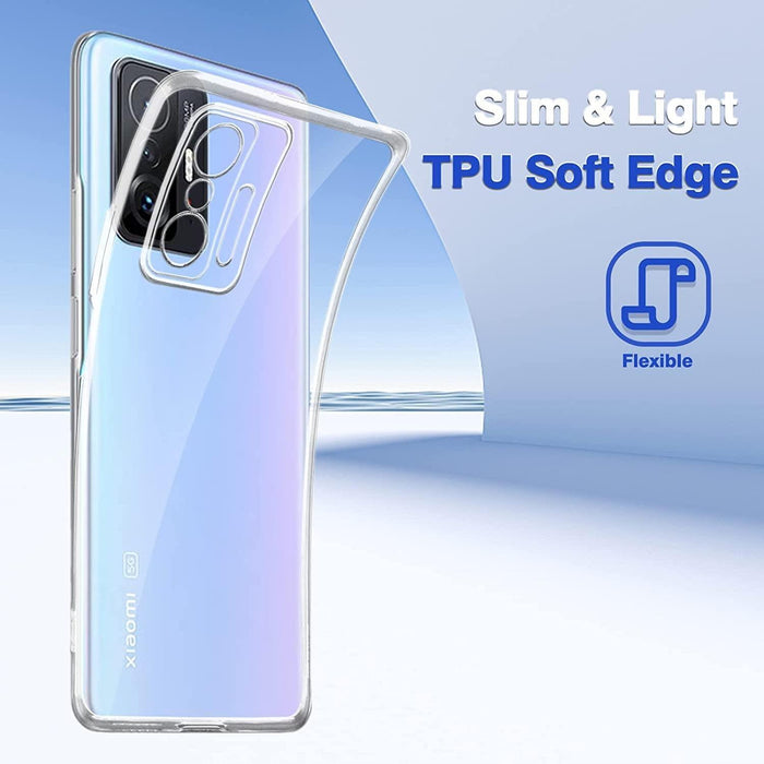 Xiaomi Mi 11T/11T Pro Silicone Gel Ultra Slim Case Clear