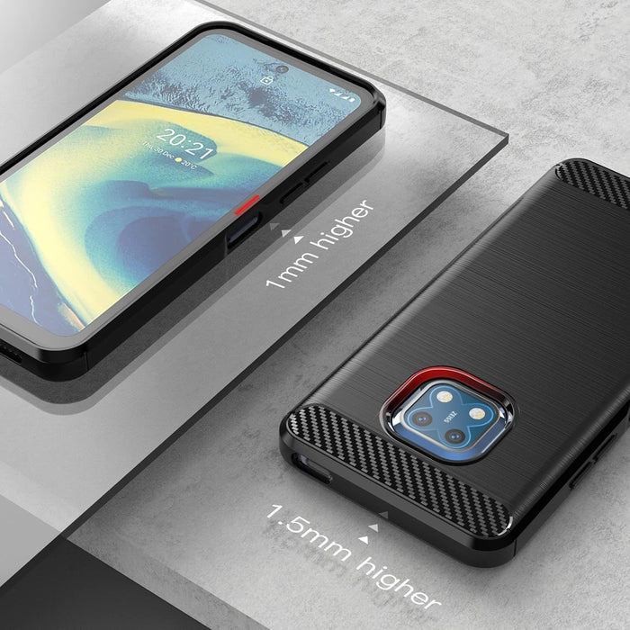 For Nokia XR20 Armour Shockproof Gel Case Silicone Cover Case Thin