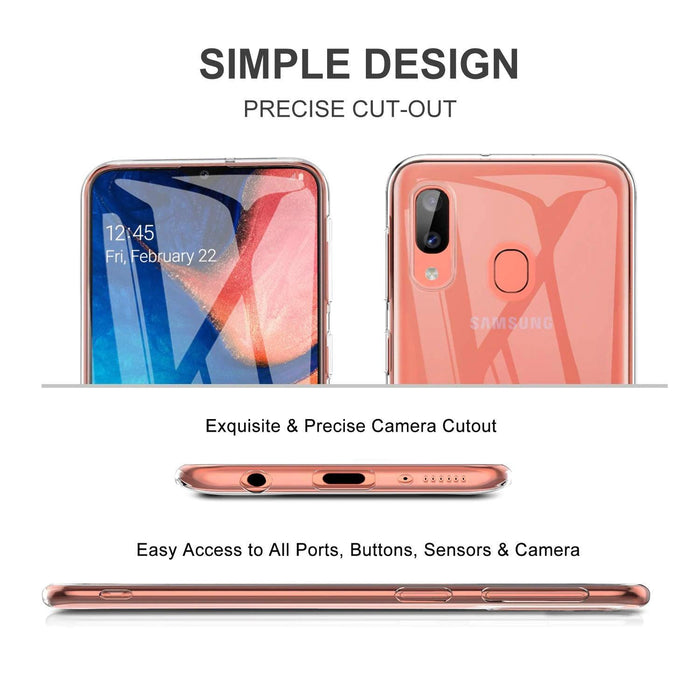 Samsung Galaxy A30s Front and Back 360 Protection Case
