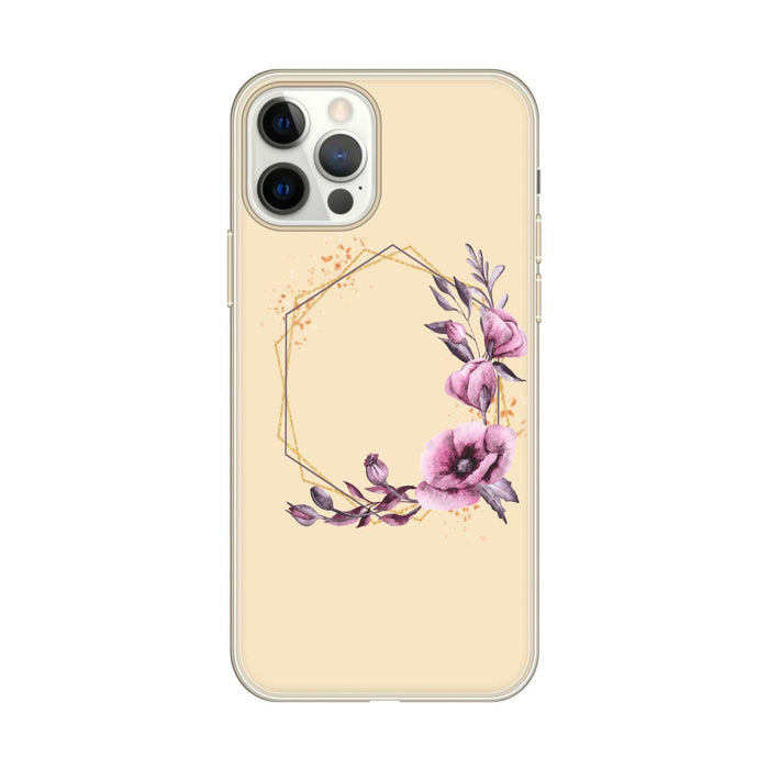 Personalised Case Silicone Gel Ultra Slim for All Apple Mobiles - FLO121
