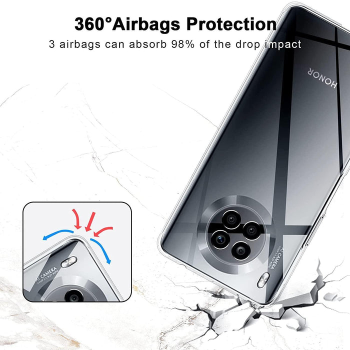 Honor 50 Lite Silicone Gel Ultra Slim Case Clear