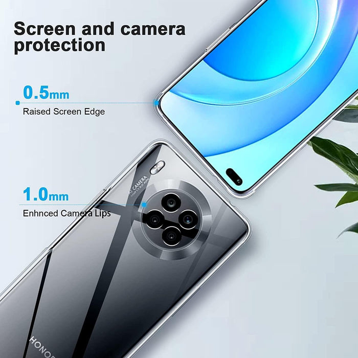 Honor 50 Lite Silicone Gel Ultra Slim Case Clear