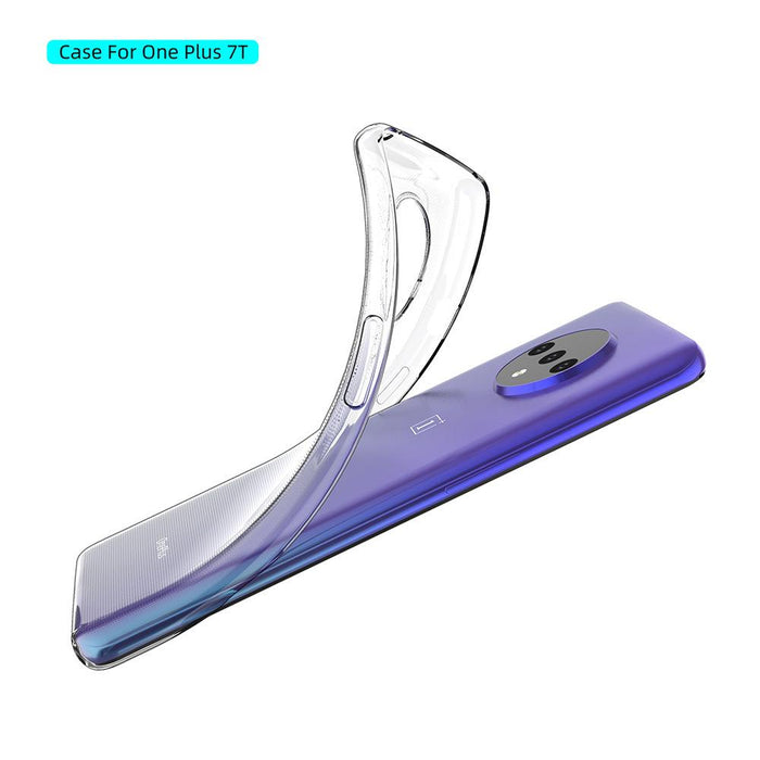 OnePlus 7T Silicone Gel Ultra Slim Case Clear