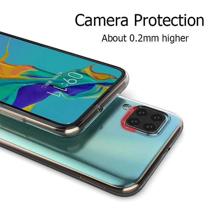 Huawei P40 Lite Silicone Gel Ultra Slim Case Clear