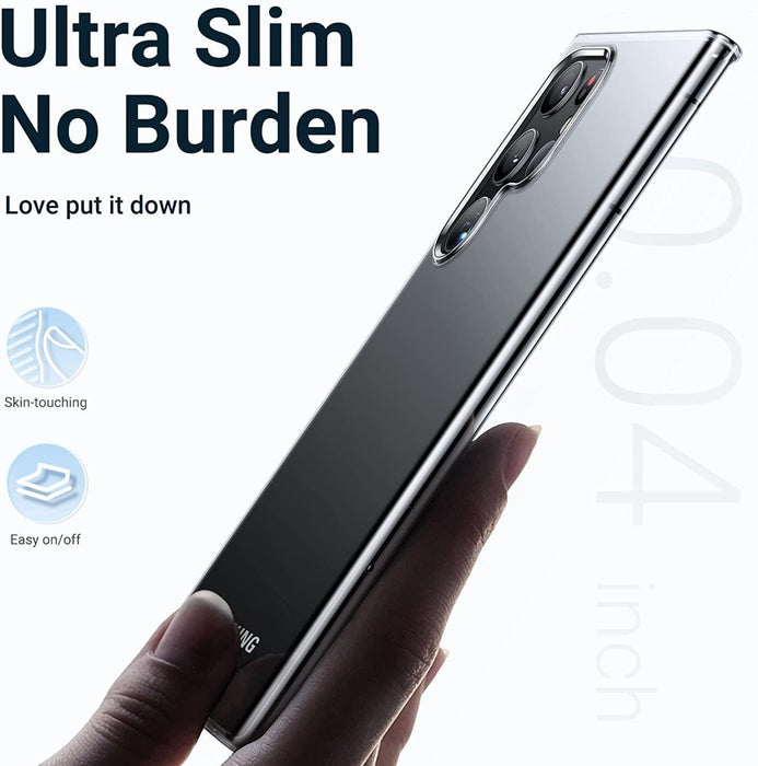 Samsung Galaxy S22 Ultra Silicone Gel Ultra Slim Case Clear