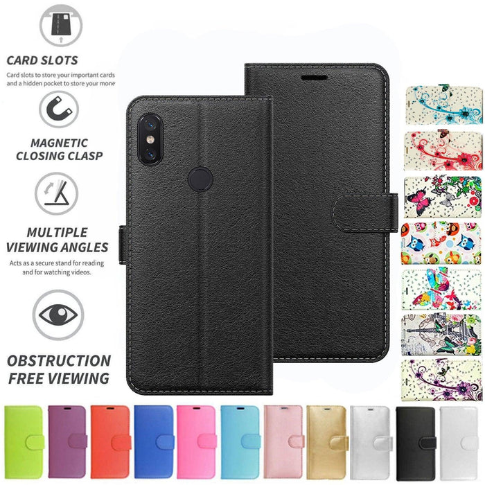 Xiaomi Mi 8 Flip Folio Book Wallet Case