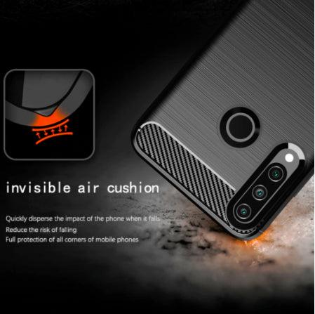 HUAWEI P40 LITE E Armour Shockproof Protective Gel Case Silicone Cover Case