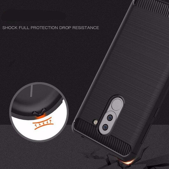 For HONOR 6X Armour Shockproof Gel Case Silicone Cover Case Thin