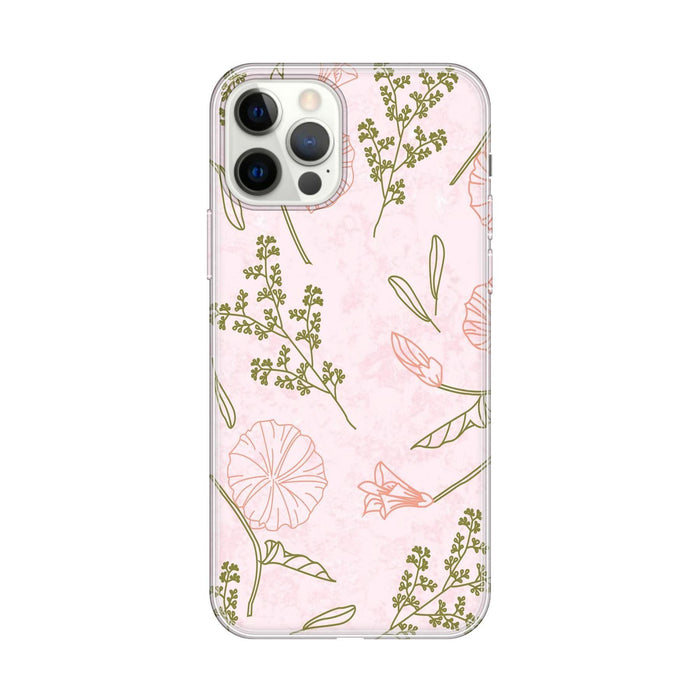 Personalised Case Silicone Gel Ultra Slim for All Apple Mobiles - FLO11