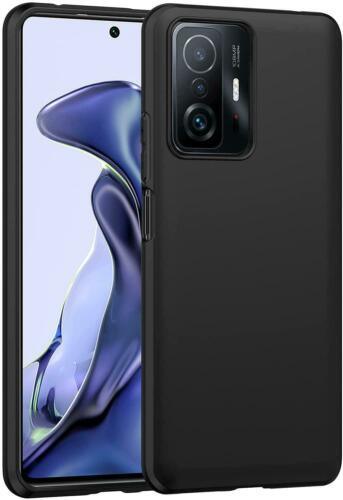 Black Gel Case Tough Shockproof Phone Case Gel Cover Skin for Xiaomi 11T / 11T PRO