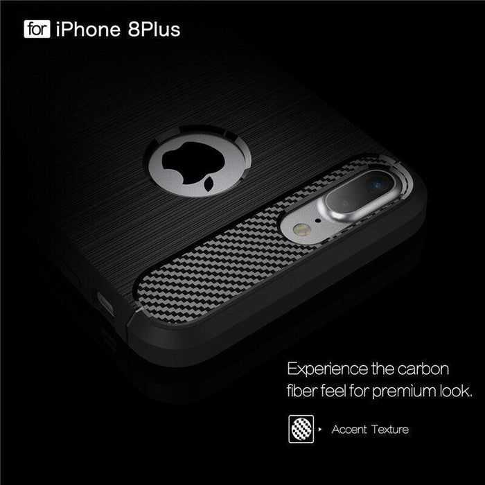 For Apple iPhone 7 / 8 PLUS Armour Shockproof Gel Case Silicone Cover Case Thin