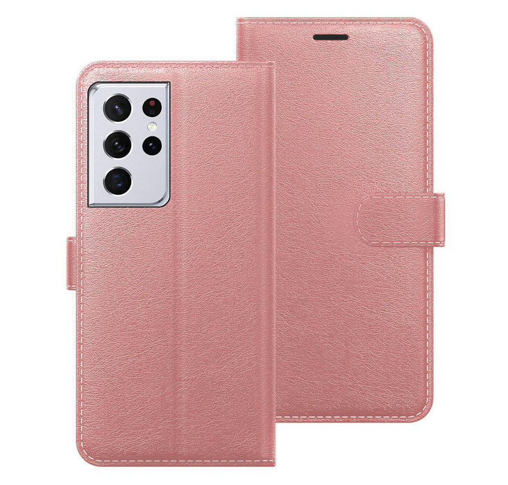 Samsung Galaxy S21 Ultra 5G Flip Folio Book Wallet Case