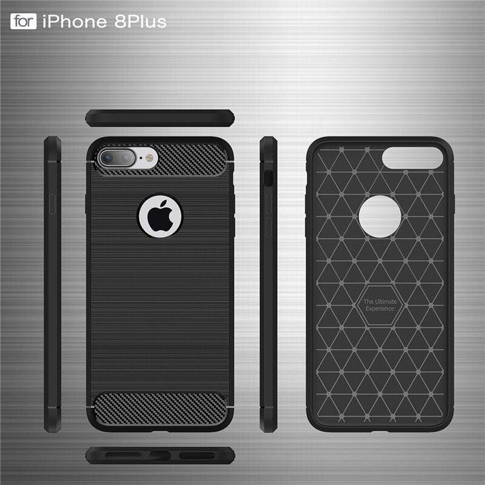 For Apple iPhone 7 / 8 PLUS Armour Shockproof Gel Case Silicone Cover Case Thin
