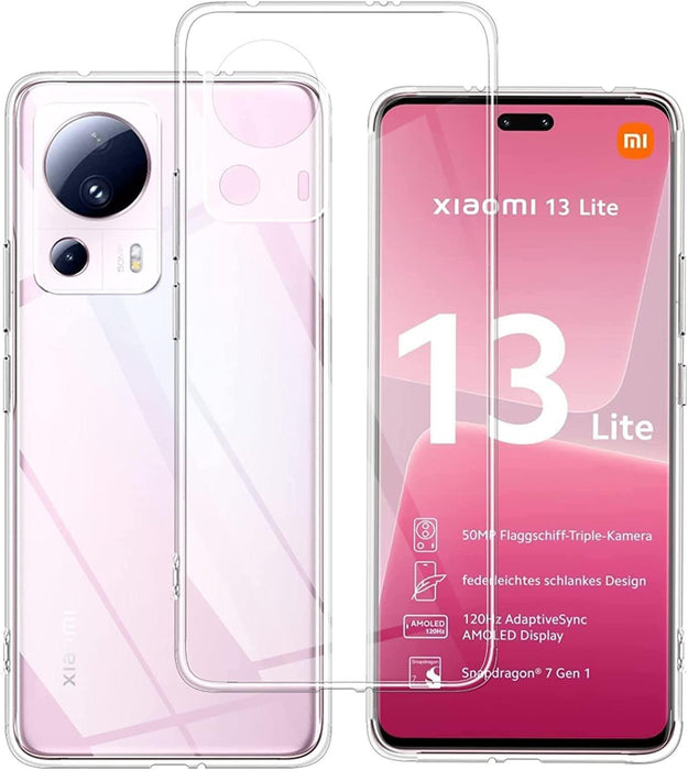 Xiaomi 13 Lite / Xiaomi Civi 2 Silicone Gel Ultra Slim Case Clear