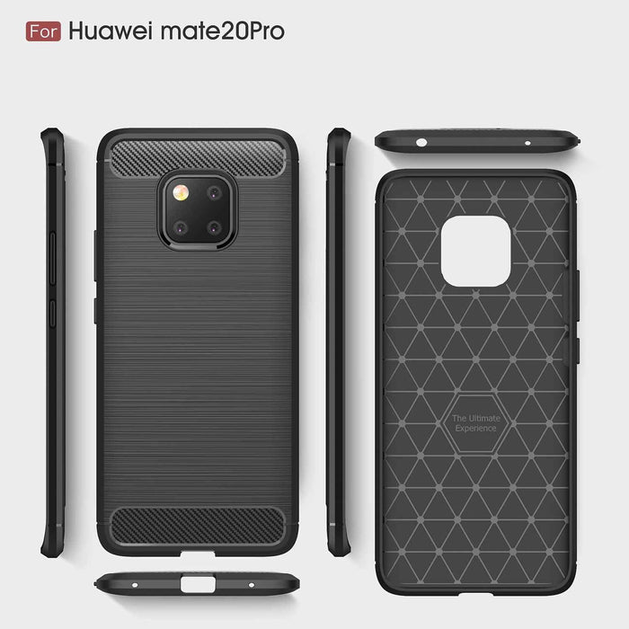 For Huawei Mate 20 Pro Armour Shockproof Gel Case Silicone Cover Case Thin