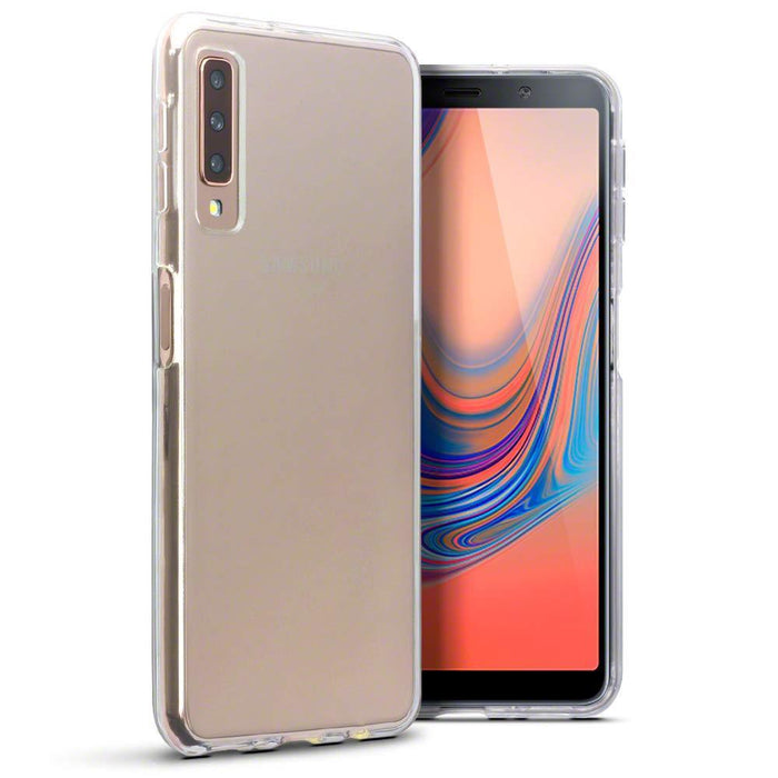 Samsung Galaxy A7 (2018) Silicone Gel Ultra Slim Case Clear