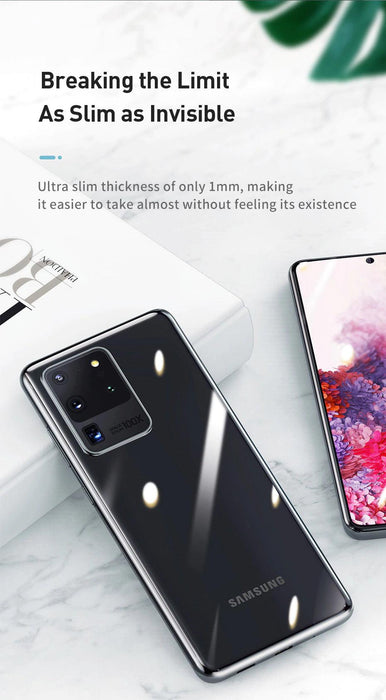 Samsung Galaxy S21 FE Silicone Gel Ultra Slim Case Clear